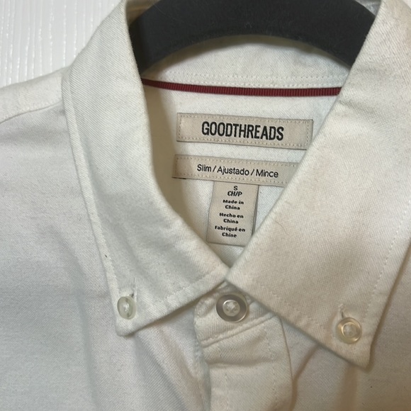 GoodThreads Men's short sleeve button down casual shirt size S.  NWOT - Picture 2 of 4